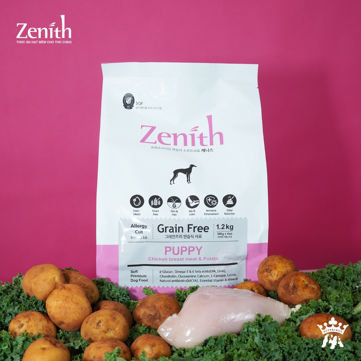 [1.2KG - 3KG] Hạt Mềm Zenith Chó Mọi Lứa Tuổi