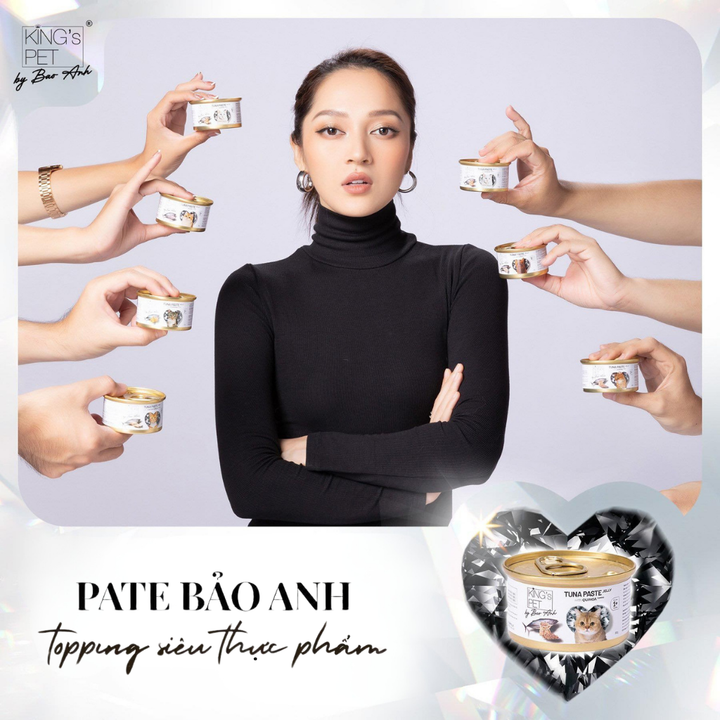 Pate King's Pet Bảo Anh Mèo Mọi Lứa Tuổi Lon 80G