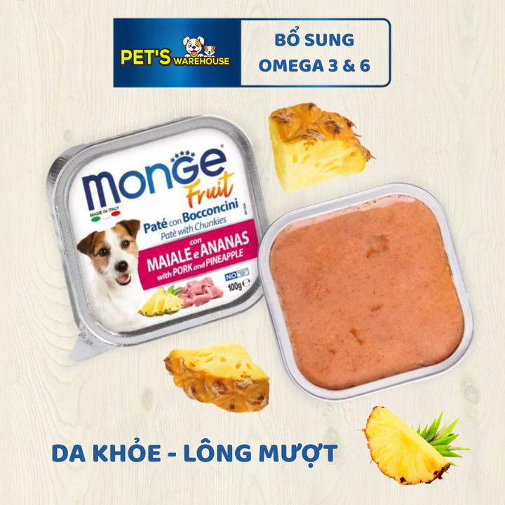 [100G] Pate Monge Chó Nhiều Vị
