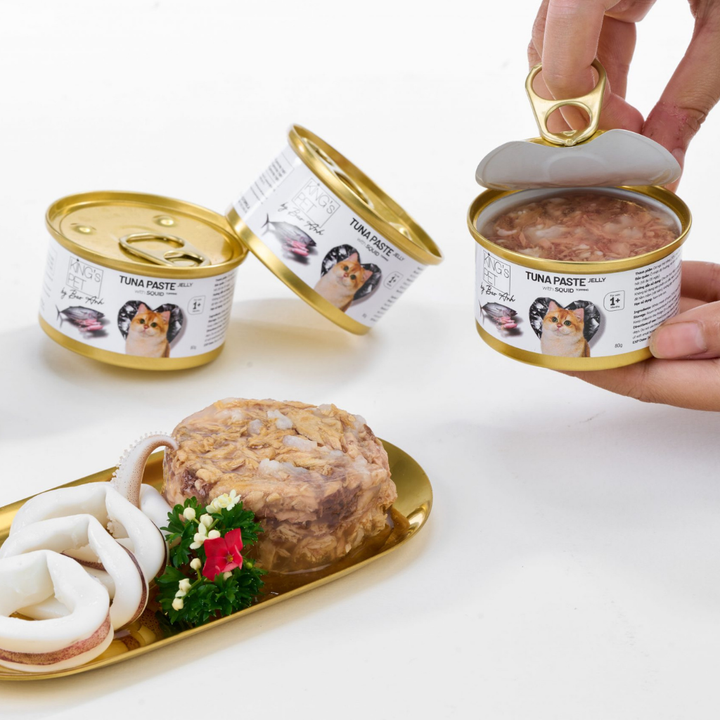 Pate King's Pet Bảo Anh Mèo Mọi Lứa Tuổi Lon 80G