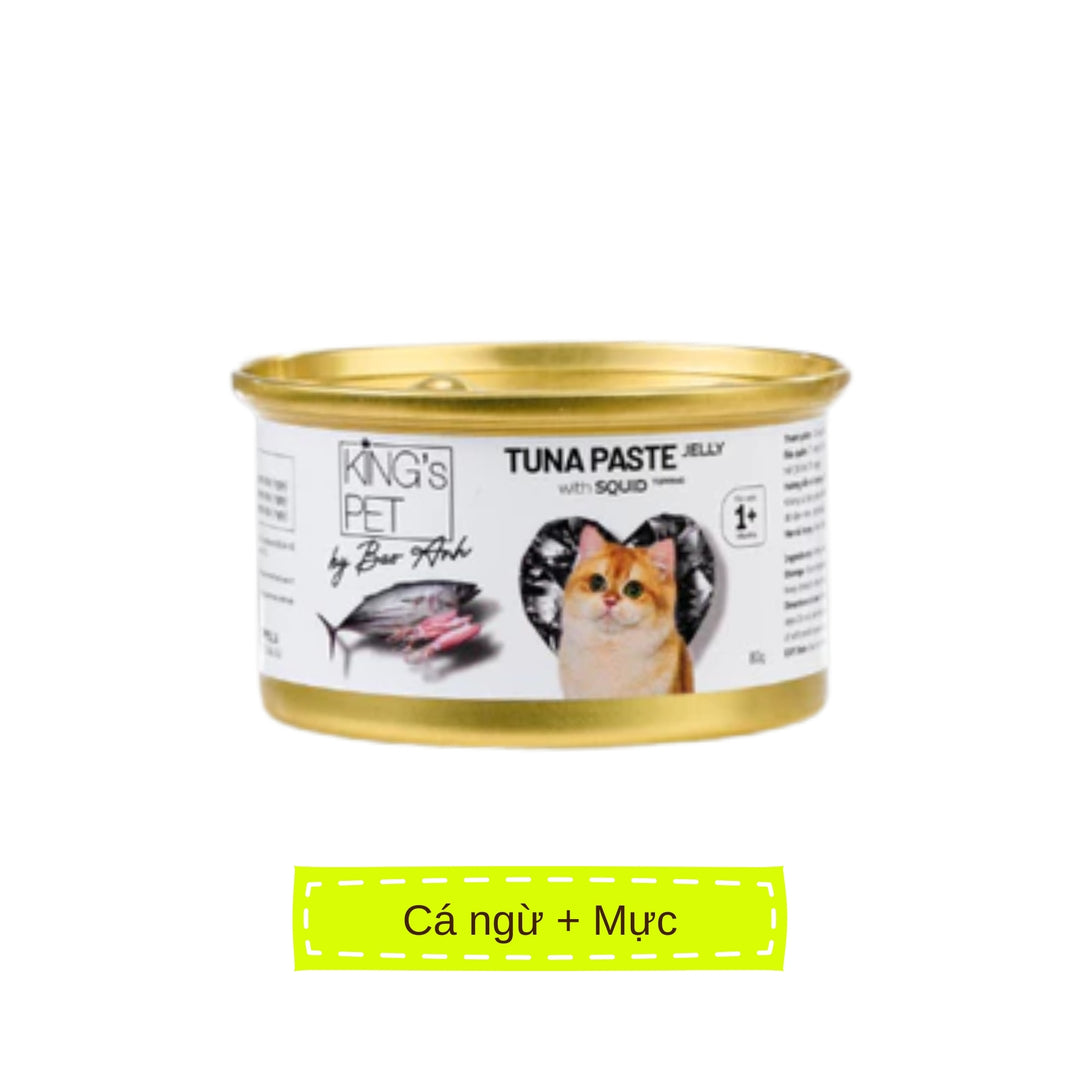 Pate King's Pet Bảo Anh Mèo Mọi Lứa Tuổi Lon 80G