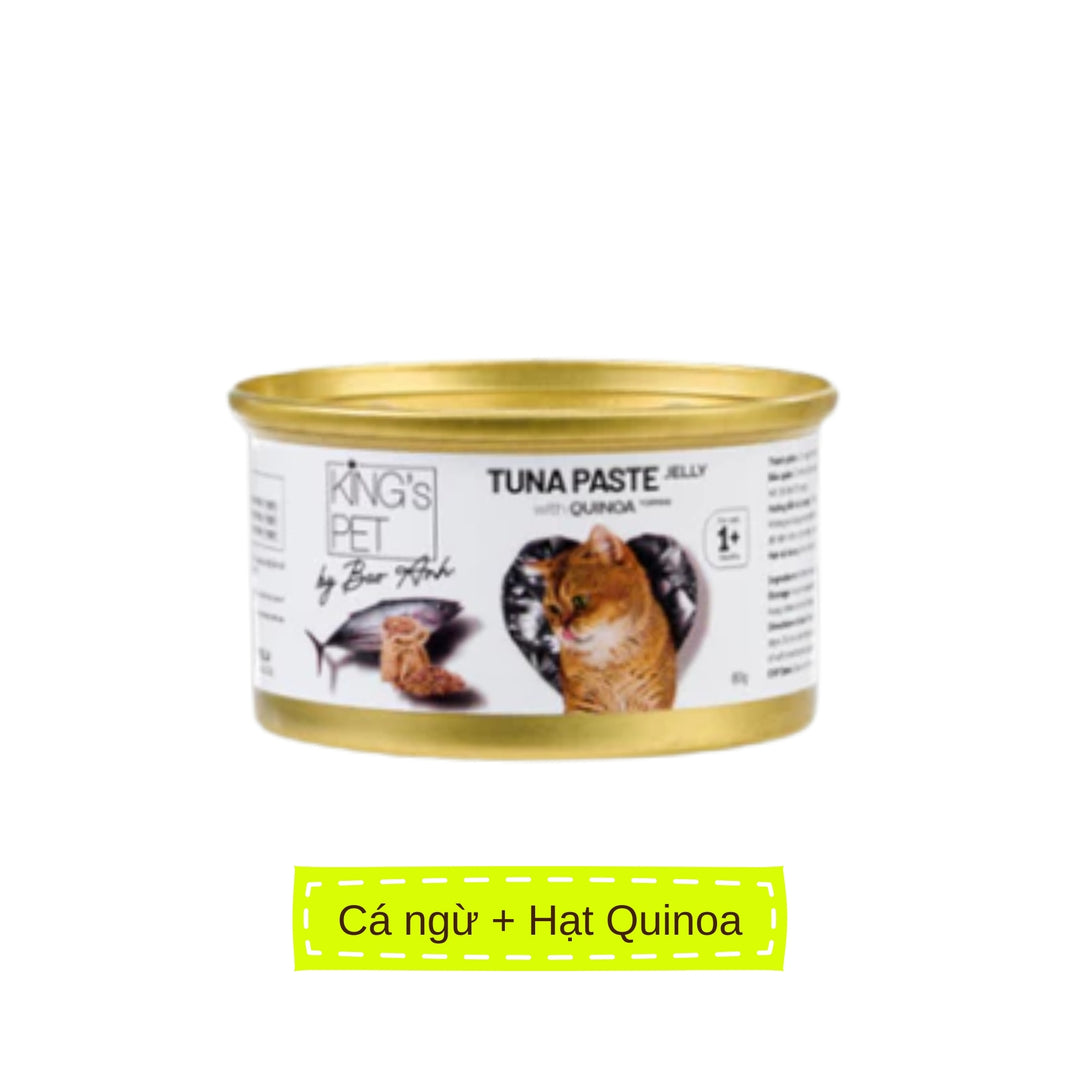 Pate King's Pet Bảo Anh Mèo Mọi Lứa Tuổi Lon 80G