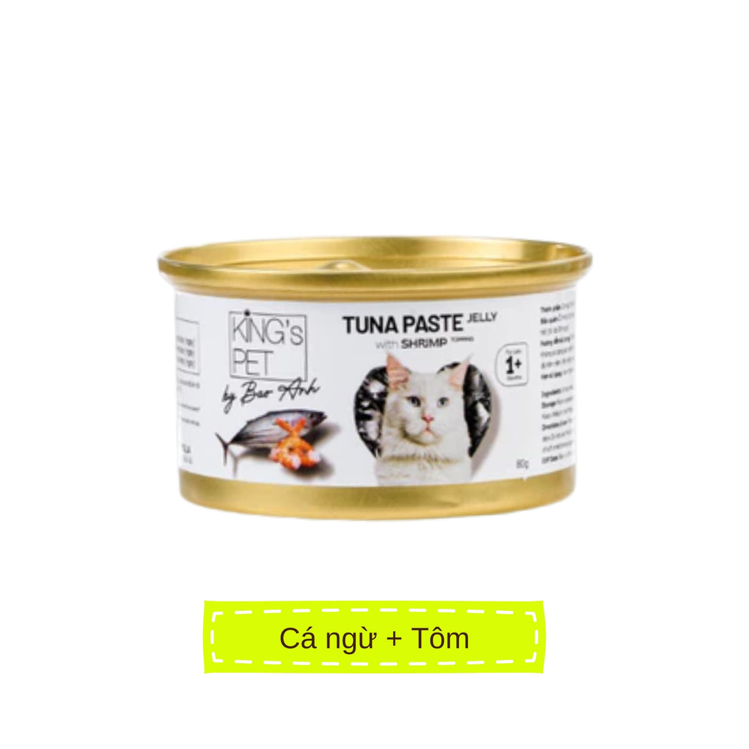 Pate King's Pet Bảo Anh Mèo Mọi Lứa Tuổi Lon 80G