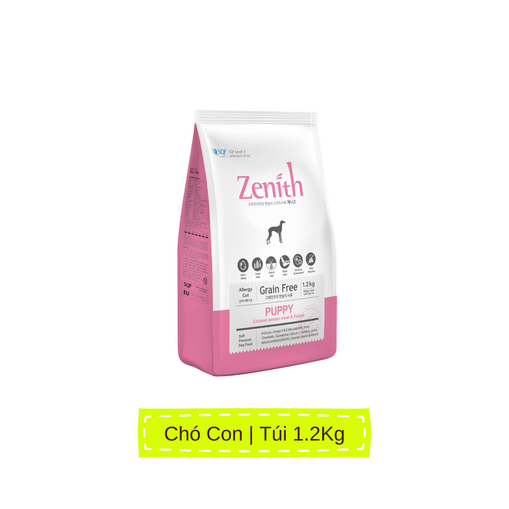 [1.2KG - 3KG] Hạt Mềm Zenith Chó Mọi Lứa Tuổi